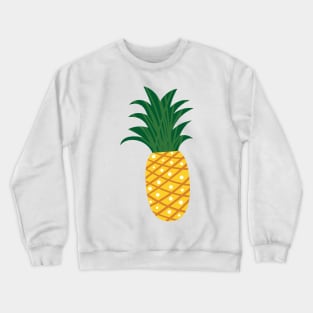 Graphic Scribble Pineapples Crewneck Sweatshirt